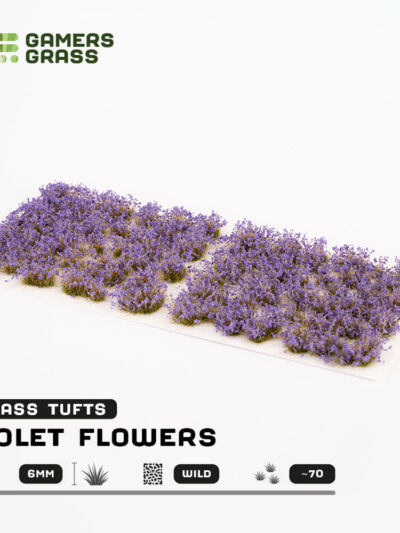 GGT - Gamers Grass Tufts: Tufts - Violet Flowers - Wild