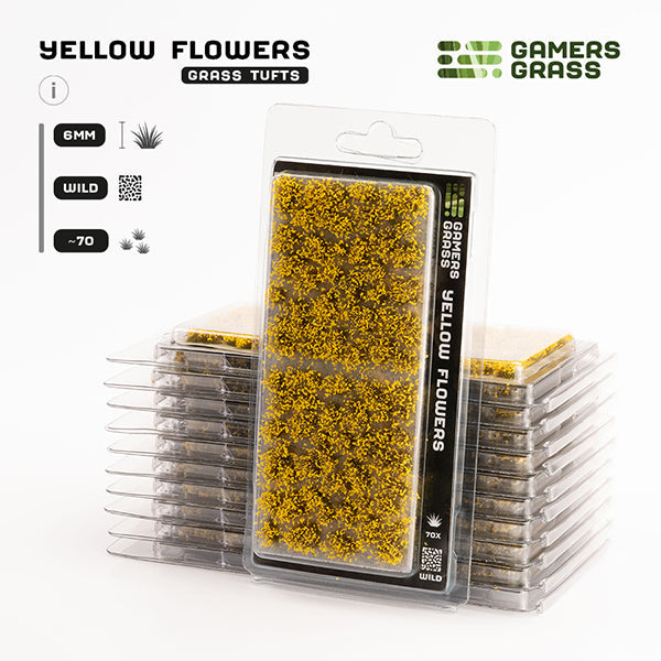 GGT - Gamers Grass Tufts: Tufts - Yellow Flowers - Wild
