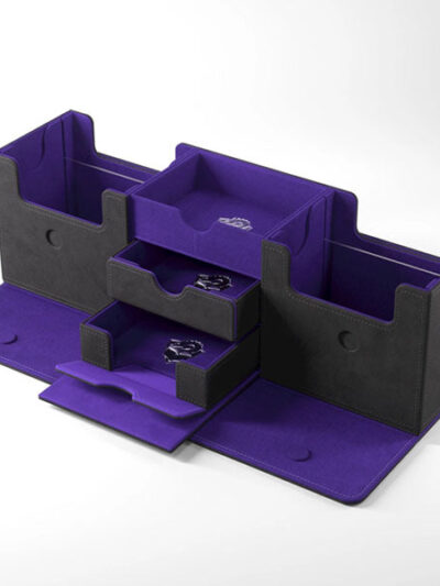 Gamegenic - Deck Box - The Academic 266+ XL Black/Purple