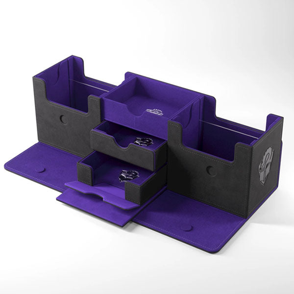 Gamegenic - Deck Box - The Academic 266+ XL Black/Purple