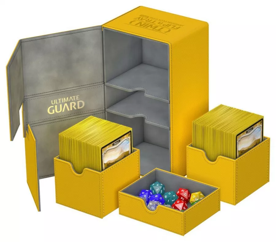 UG - Twin Flip'n'Tray 200+ Standard Size XenoSkin - Amber