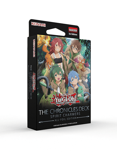 YGO - Yu-Gi-Oh - TCG THE CHRONICLES DECK: Spirit Charmers (All-Foil Edition) - ESP