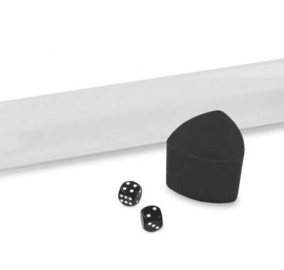 BCW - Tube: Playmat - Smoke with Black Caps and Dice
