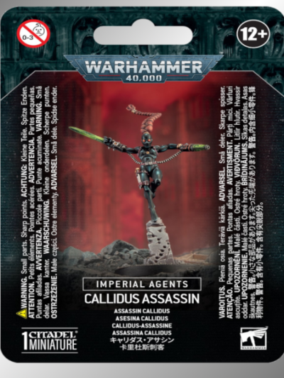 WS - Warhammer 40K - Imperial Agents : CALLIDUS ASSASSIN