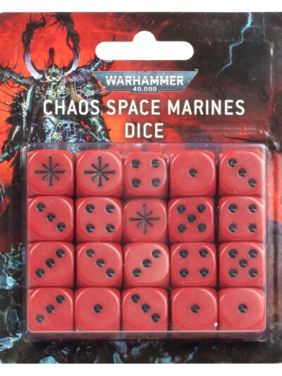 WS - Warhammer 40K - WARHAMMER 40000: CHAOS S/MARINES DICE