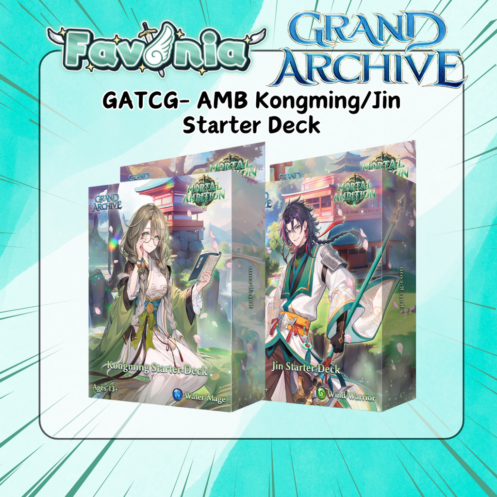 GATCG - Grand Archive TCG: Mortal Ambition - Kongming Starter Deck - ENG
