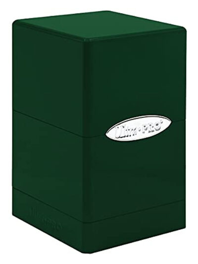 UP - Ultra Pro - Deckbox: Satin Tower- Hi-Gloss Emerald