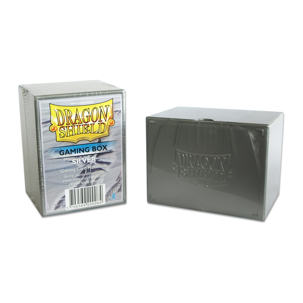 DS - Dragon Shield Gaming Box - Silver