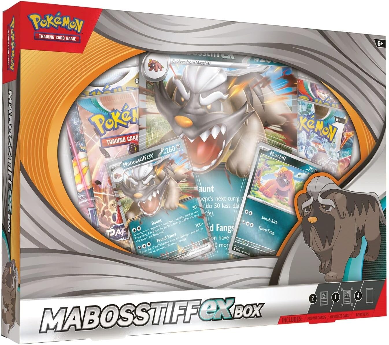 PKM - Pokemon TCG: Mabosstiff ex Box - ESP