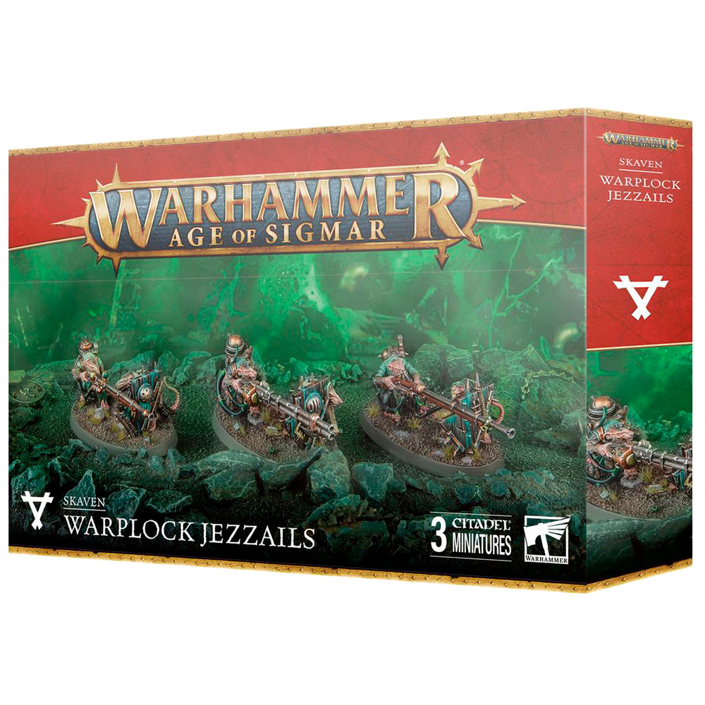 WS - EoS - SKAVEN: WARPLOCK JEZZAILS