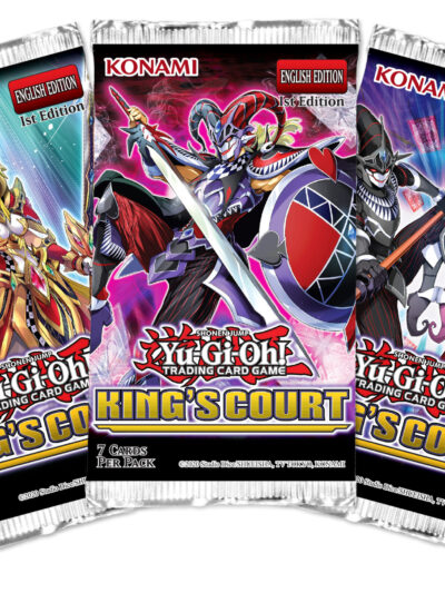 YGO - Yu-Gi-Oh! TCG 'King's Court' booster Pack - EN