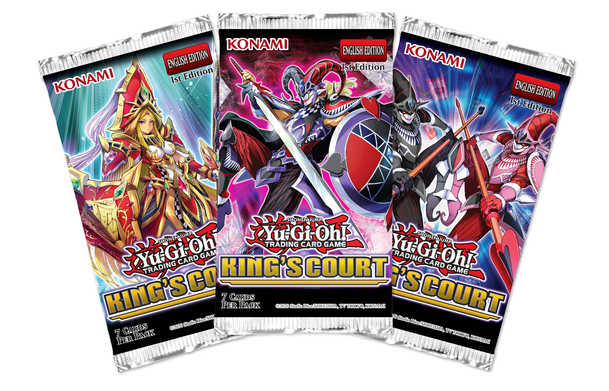YGO - Yu-Gi-Oh! TCG 'King's Court' booster Pack - EN
