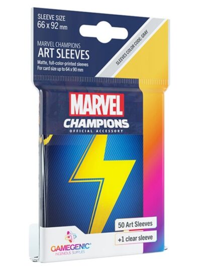 Gamegenic - Marvel Champions Art Sleeves - Sleeves: Ms. Marvel