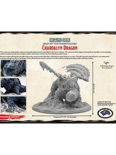 D&D Minis: Icewind Dale- Dragon of Black Ice - Chardalyn Dragon