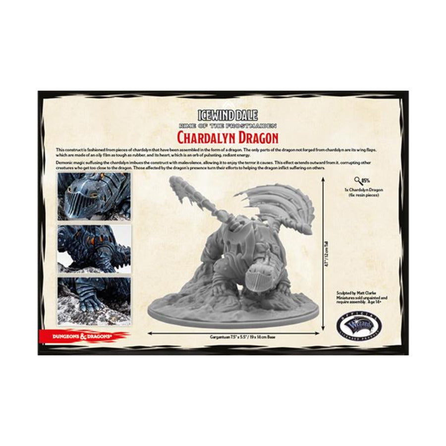 D&D Minis: Icewind Dale- Dragon of Black Ice - Chardalyn Dragon