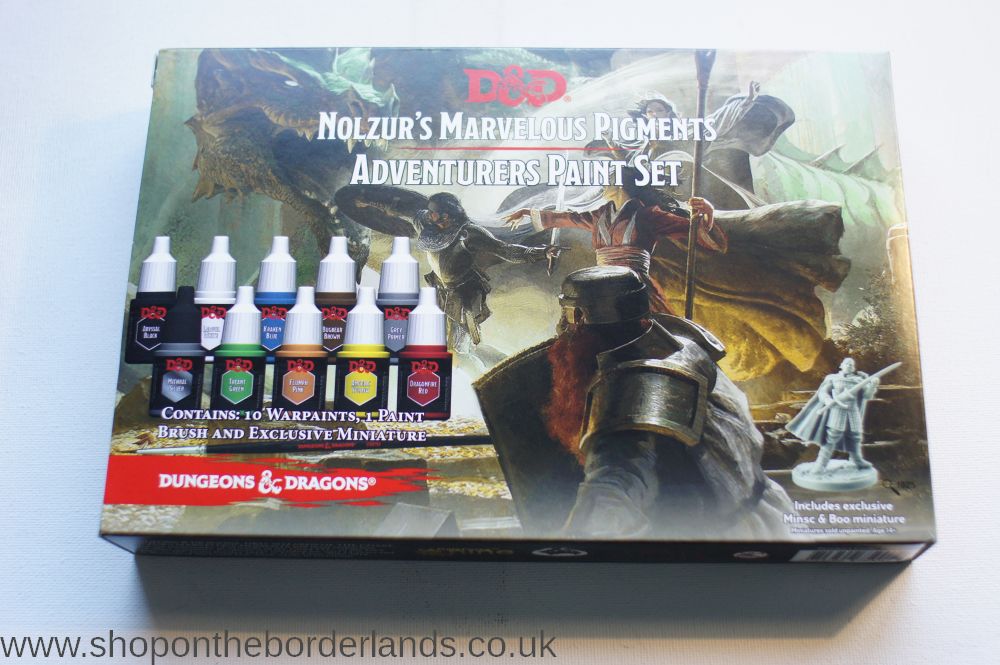 TAP - Warpaint: Paint Set: D&D 5th Edition- Nolzur’s Marvelous Pigments- The Adventurers Paint Set