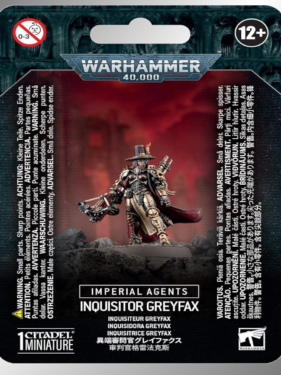 WS - Warhammer 40K - Imperial Agents : INQUISITOR GREYFAX