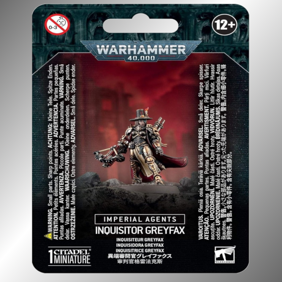 WS - Warhammer 40K - Imperial Agents : INQUISITOR GREYFAX
