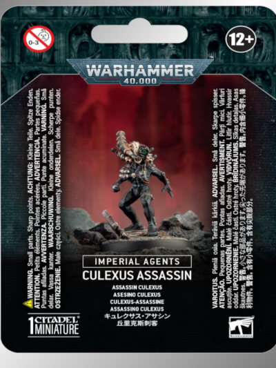 WS - Warhammer 40K - Imperial Agents : CULEXUS ASSASSIN