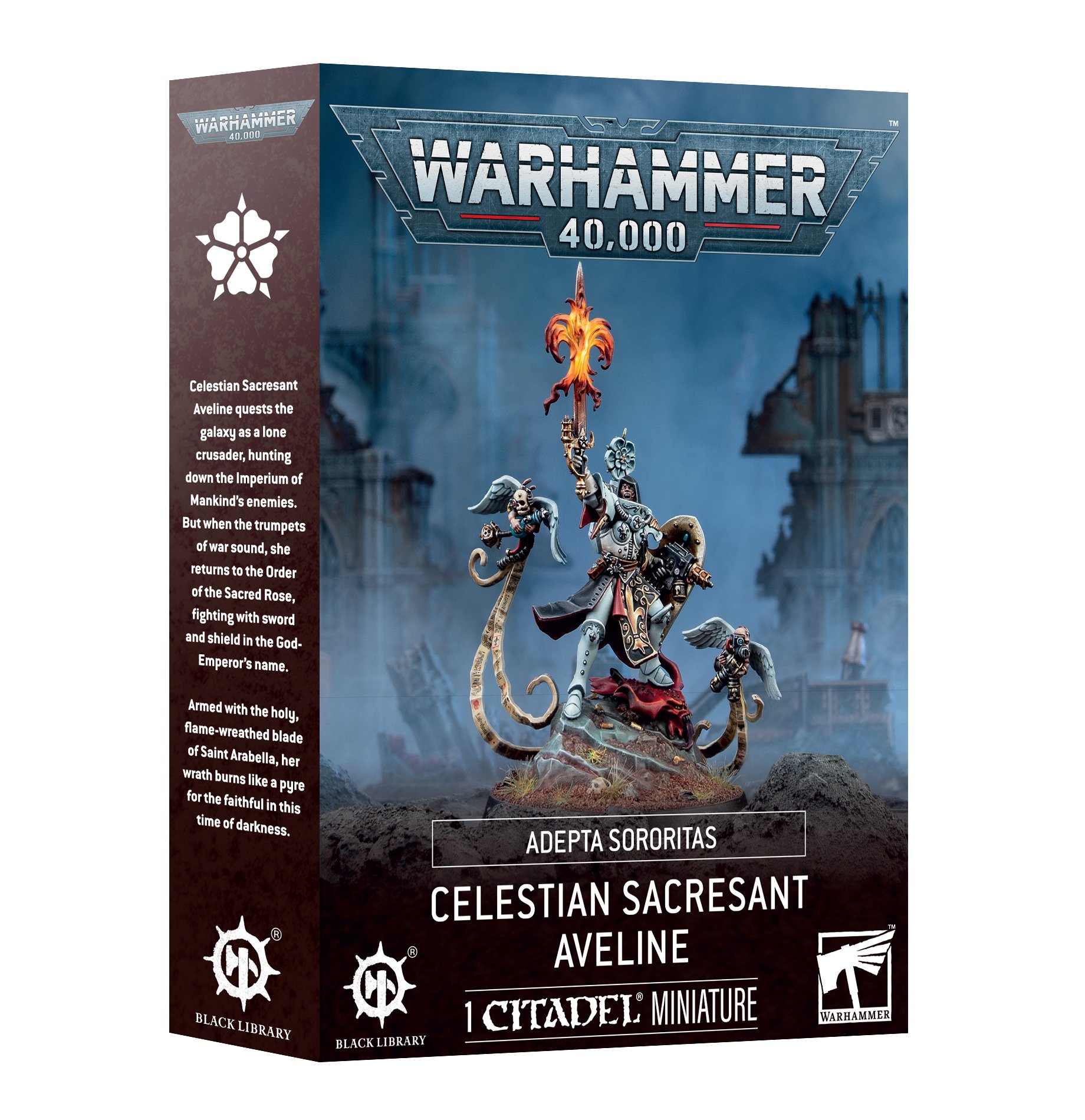 WS - Warhammer 40K - Adepta Sororitas : CELESTIAN SACRESANT AVELINE