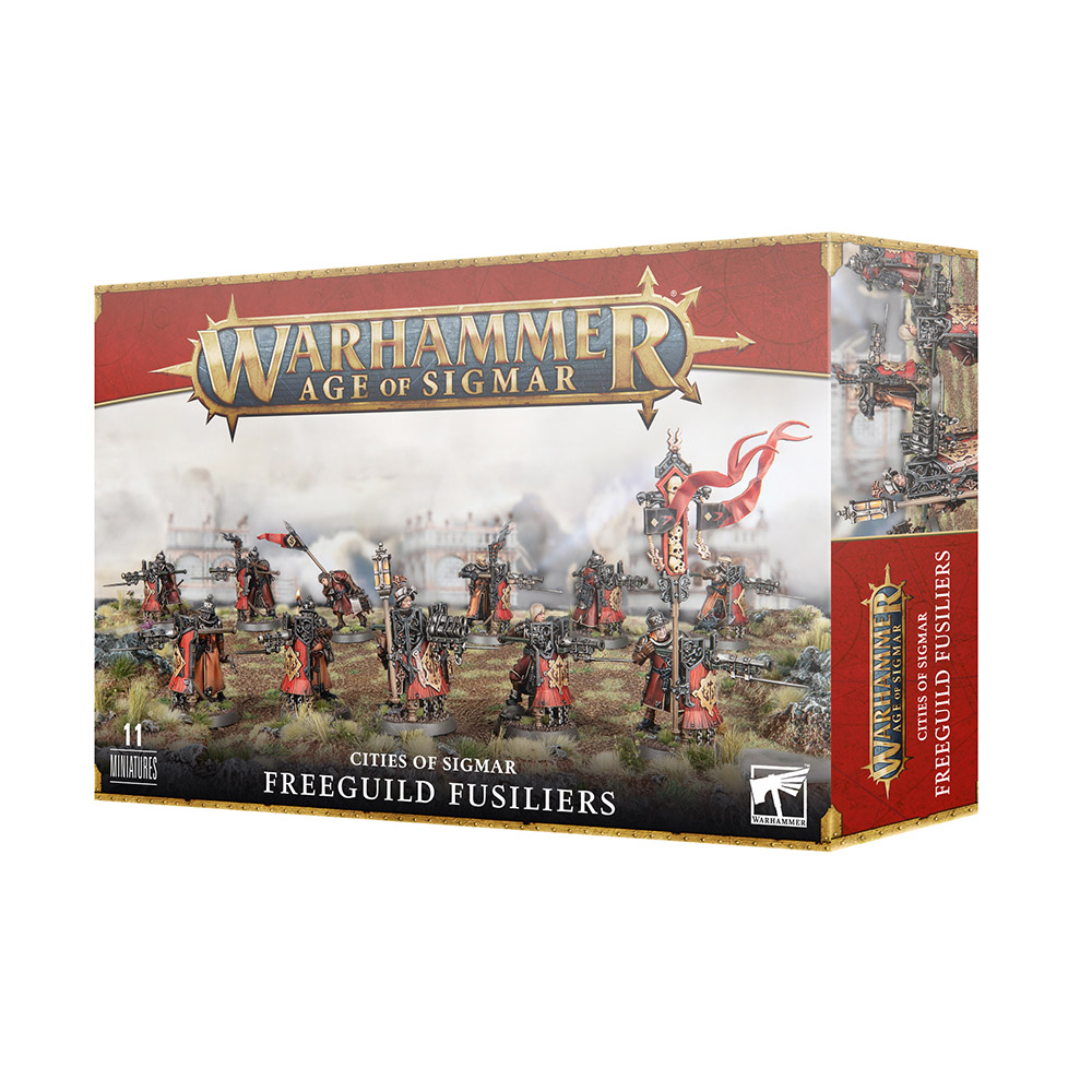 WS - EoS - CITIES OF SIGMAR: FREEGUILD FUSILIERS