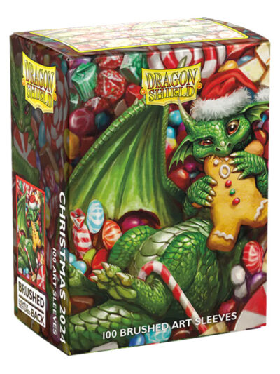 Dragon Shield Sleeves: Standard - Brushed 'Christmas 2024' Art, Limited Edition (100 ct.)
