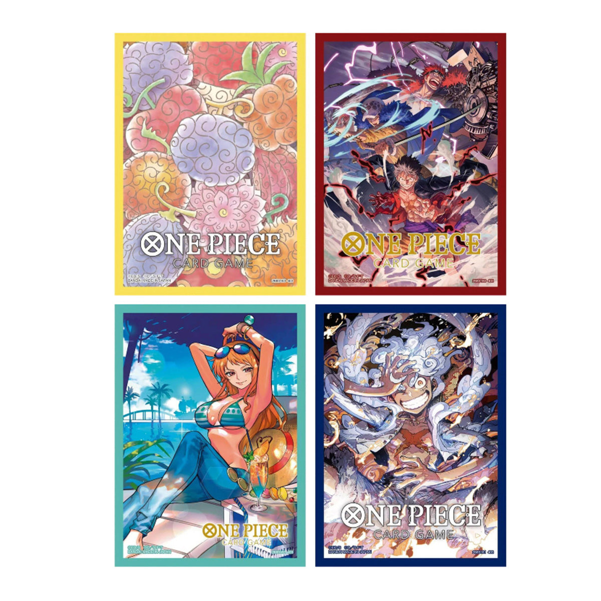 One Piece TCG: Official Sleeves - Cuatro