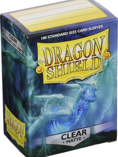 Dragon Shield Sleeves: Standard - Matte Outer Sleeves - Clear (100 ct.)