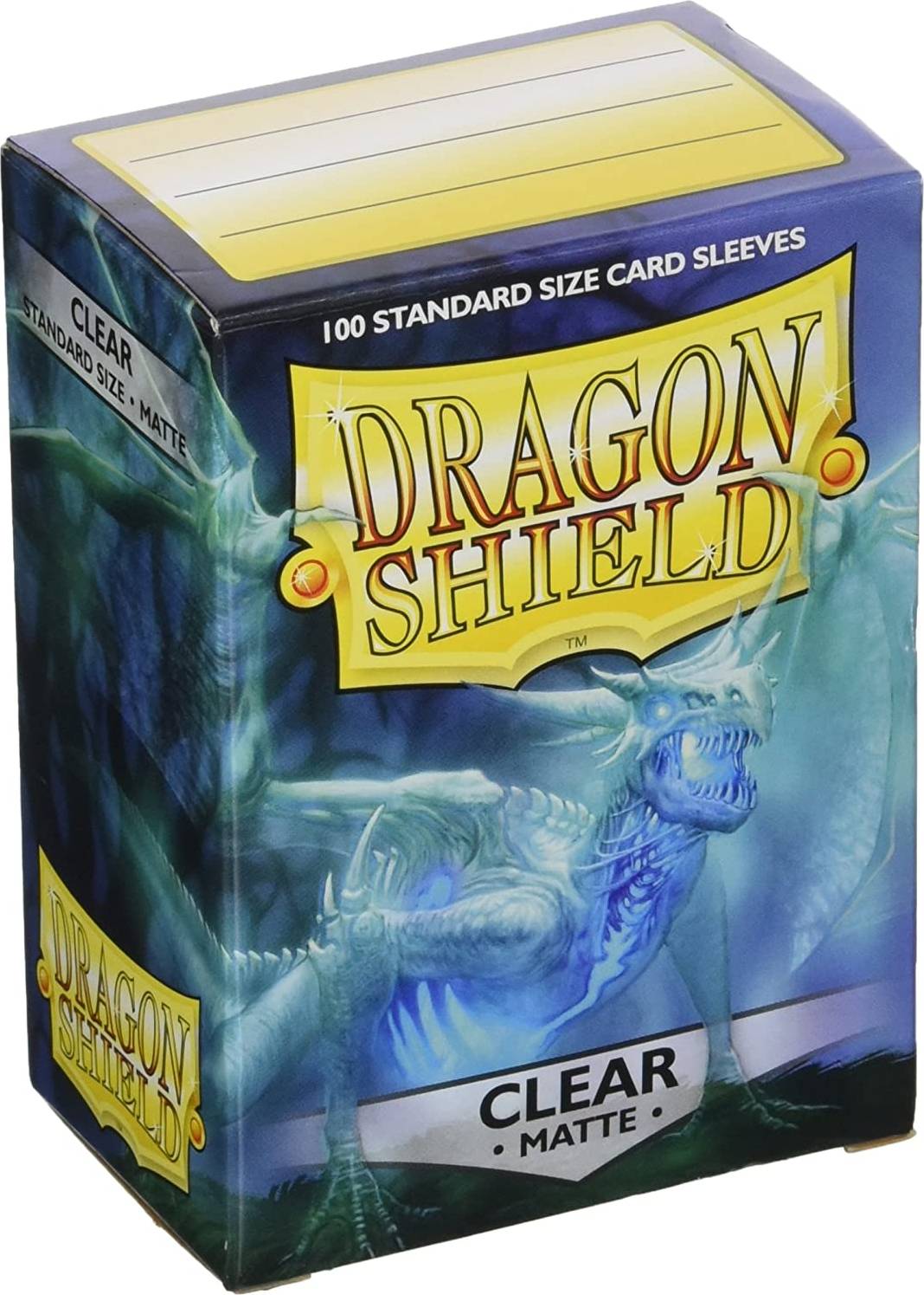 Dragon Shield Sleeves: Standard - Matte Outer Sleeves - Clear (100 ct.)