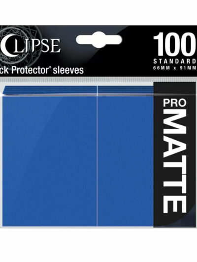 UP - Deck Protectors: Pro-Matte- Eclipse NEW Pacific Blue (100ct)