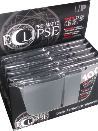 UP - Deck Protectors: Pro-Matte- Eclipse NEW Smoke Grey (100ct)