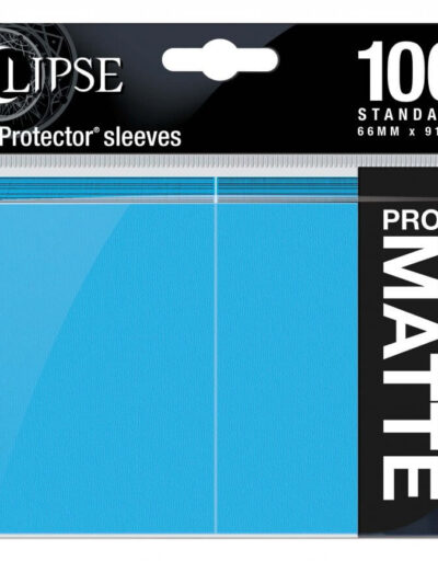 UP - Deck Protectors: Pro-Matte- Eclipse NEW Sky Blue (100ct)