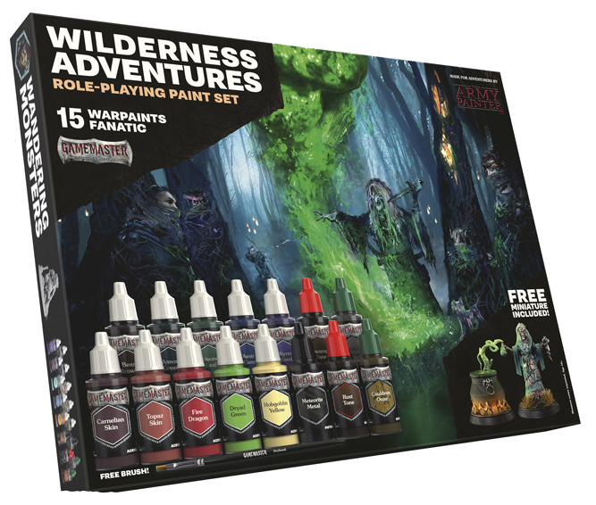 TAP - Gamemaster Paints: Wilderness Adventures Paint Set, 2024