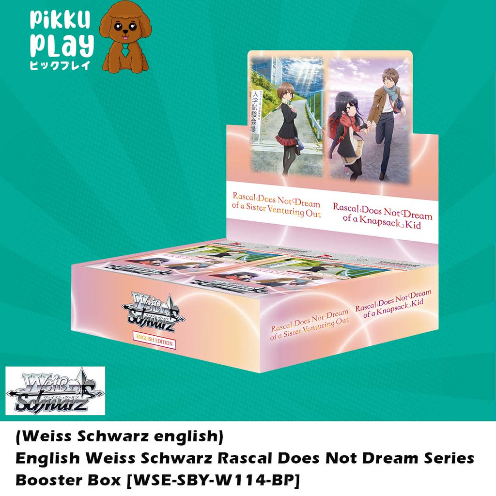 TCG - Weiss Schwarz: Rascal Does Not Dream Series Booster BOX - ENG