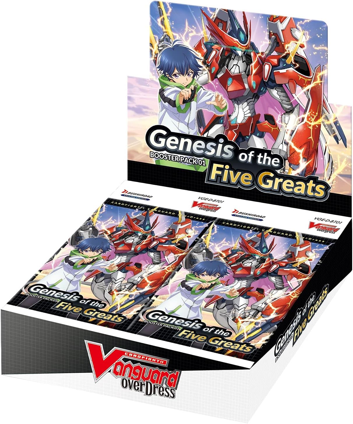 CFV - Cardfight Vanguard overDress: Genesis of the Five Greats Booster Pack - EN