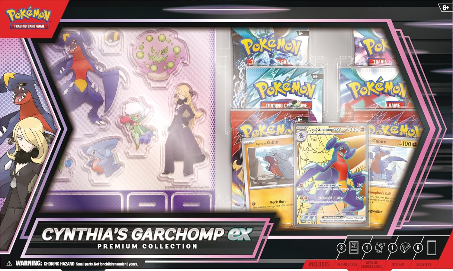 PKM - Pokemon TCG: Cynthia’s Garchomp ex Premium Collection - ENG