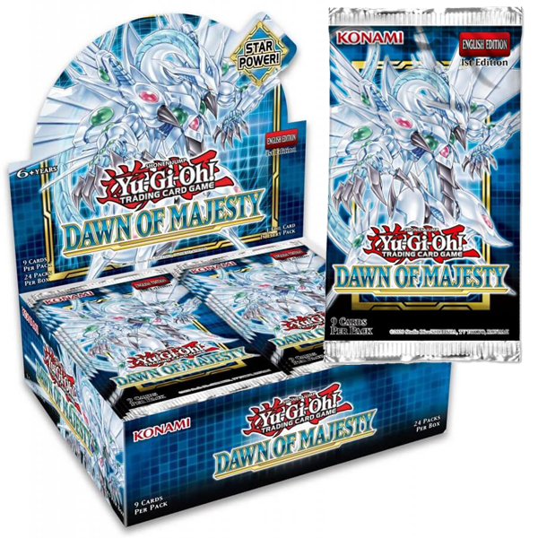 YGO - TCG: 'DAWN OF MAJESTY' Booster Pack - EN
