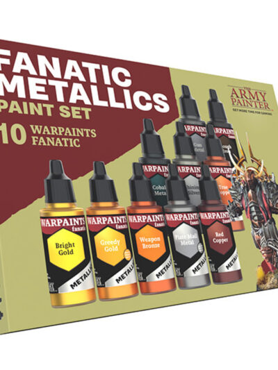 TAP - Warpaint: Fanatic Metallics Paint Set (10 colors)