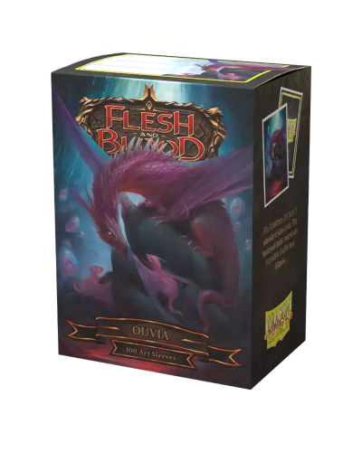 Dragon Shield Sleeves: Standard Matte - Flesh & Blood: Ouvia - Art (100 ct.)