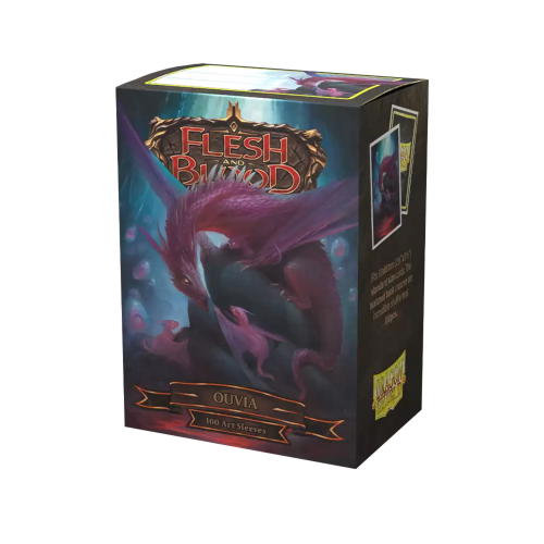 Dragon Shield Sleeves: Standard Matte - Flesh & Blood: Ouvia - Art (100 ct.)