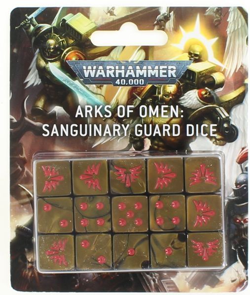 WS - Warhammer 40,000 - ARKS OF OMEN: SANGUINARY GUARD DICE
