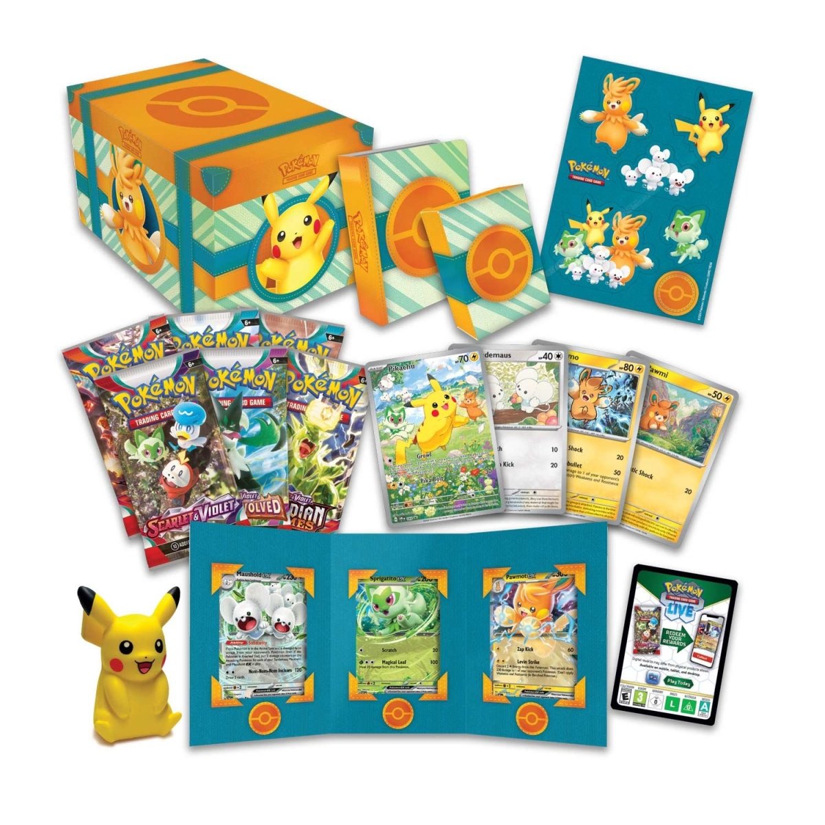PKM - Pokemon TCG: Paldea Adventure Chest - EN