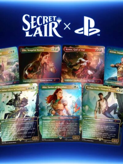 MTG - Magic the Gathering: Secret Lair Drop - Horizon: Zero Dawn/The Last of Us Part III: Path of Retribution-The Last of Us Part I: Chasing Hope
