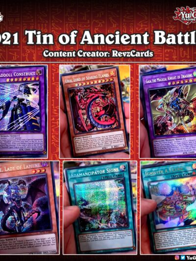 YGO - Yu-Gi-Oh! TCG: 2021 "TIN OF ANCIENT BATTLES" - EN