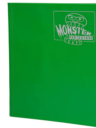 Monster Protectors - 9-Pocket Binder Matte Emerald Green