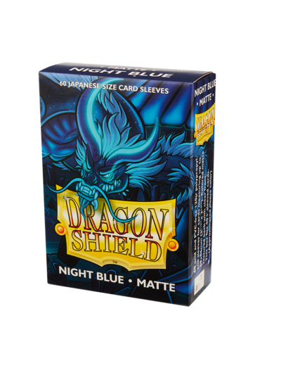 Dragon Shield Sleeves: Japanese- Matte Night Blue (60 ct.)