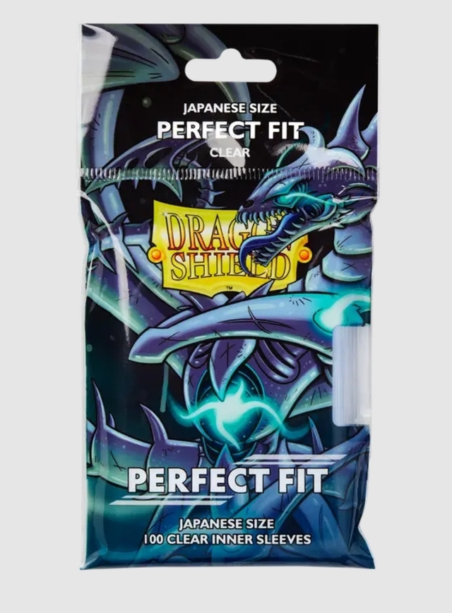 Dragon Shield Clear Perfect Fit Japanese Top load