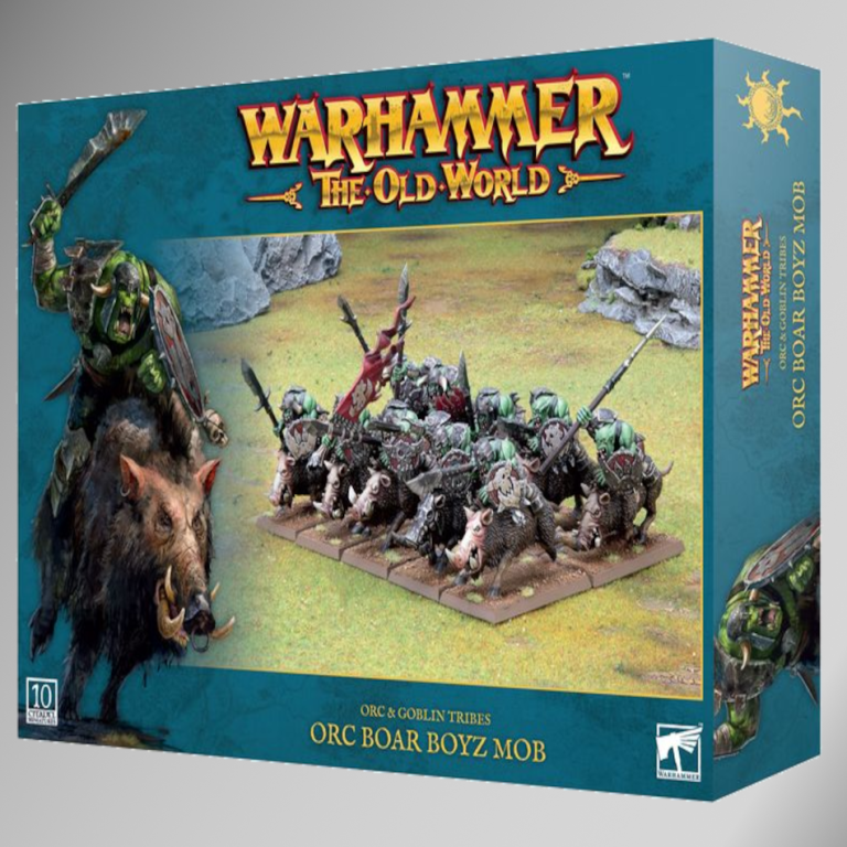 WS - OLW - ORC & GOBLIN TRIBES: ORC BOAR BOYZ MOB