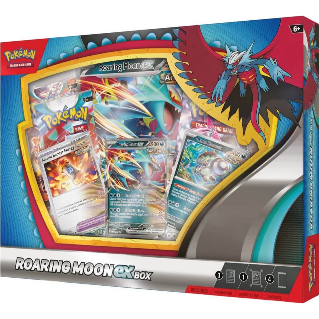 PKM - Pokémon TCG: Roaring Moon / Iron Valiant ex Box - ENG