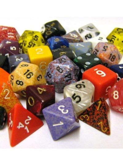 Dice - CHX 23276- Assorted Loose d10 16mm Dice